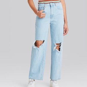 NWT Wild Fable Highest Rise Baggy Jean size 00